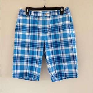 Ralph Lauren Active Sz 10 Bermuda Plaid Preppy Golf Country Club Classic Shorts